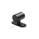 Single Black Tonic Living outside mount bracket for café curtain rod.