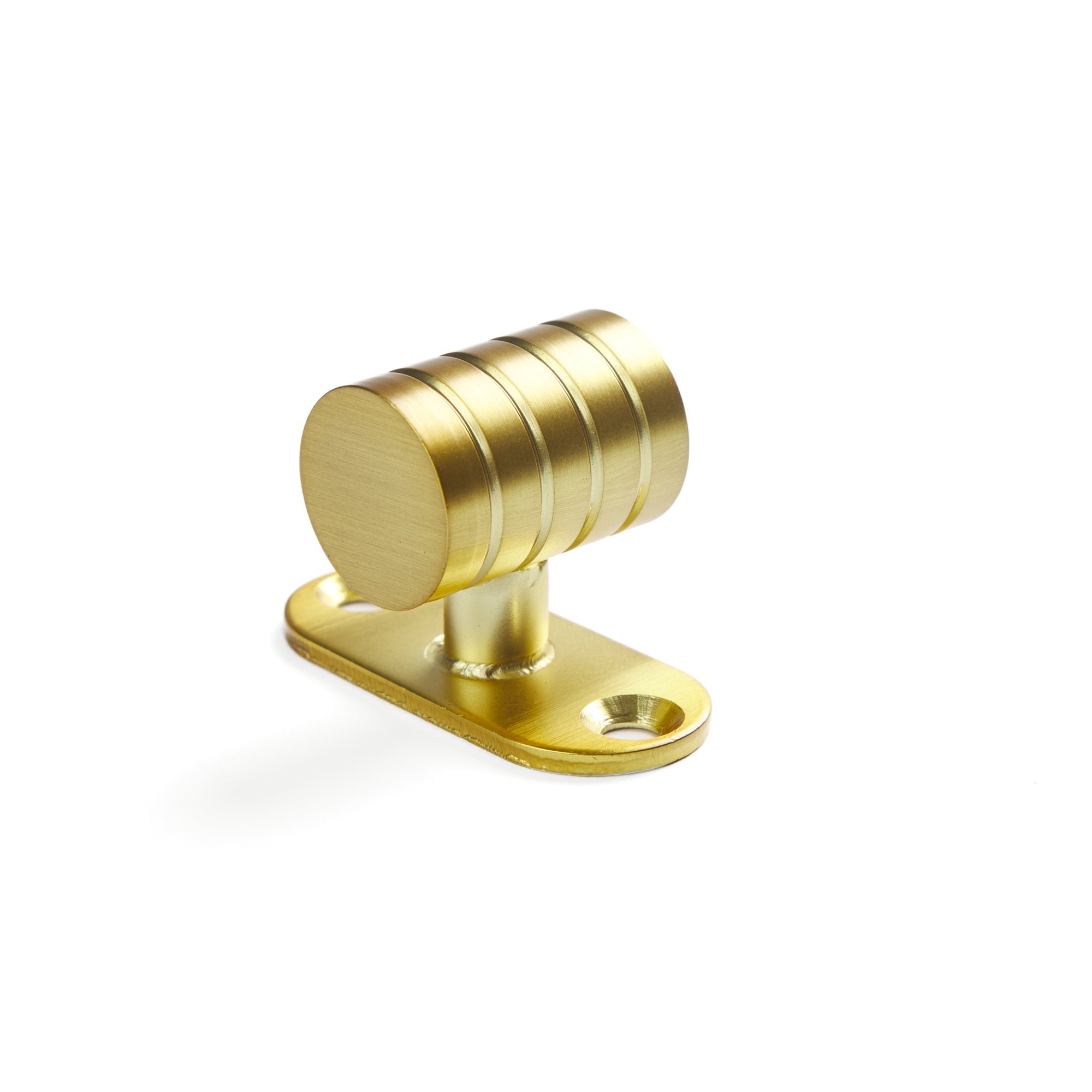 Single Gold Tonic Living outside mount bracket for café curtain rod.