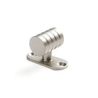 Single Pewter Tonic Living outside mount bracket for café curtain rod.