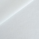 a soft white sheer drapery fabric : close up view 2