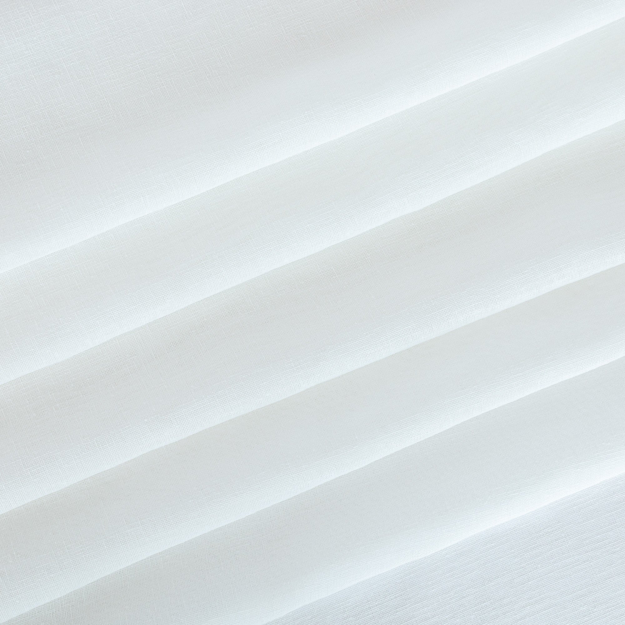 Sheer soft white curtain fabric 