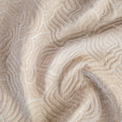 a light pink abstract quilted patterned home decor fabric