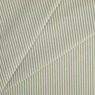 Tonic Living Refresh Sunbrella Hedge fabric featuring a classic green and white ticking stripe.