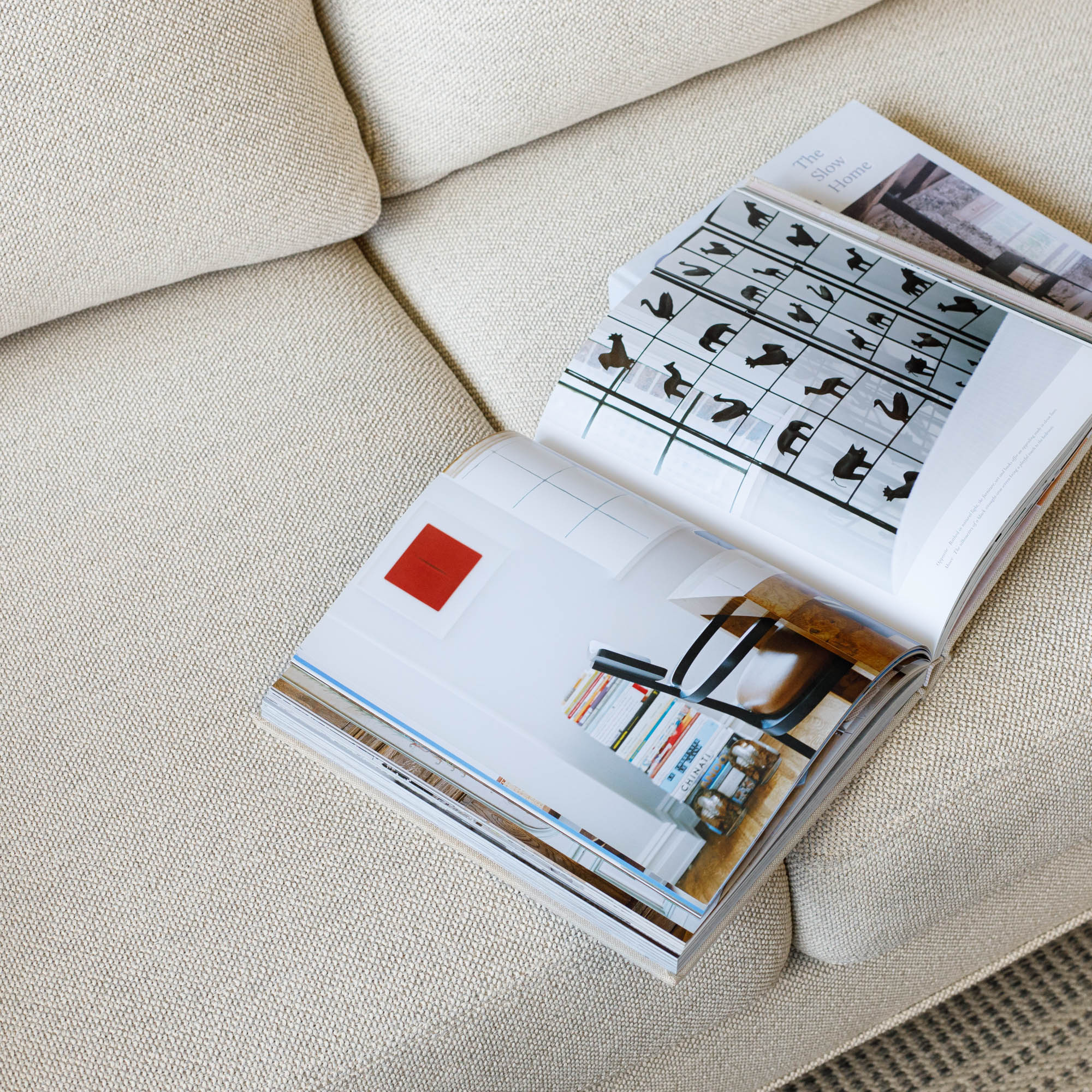 Ridgley Fabric, Cream Canvas – Tonic Living