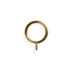 Single Gold Tonic Living café rod ring without curtain clip.