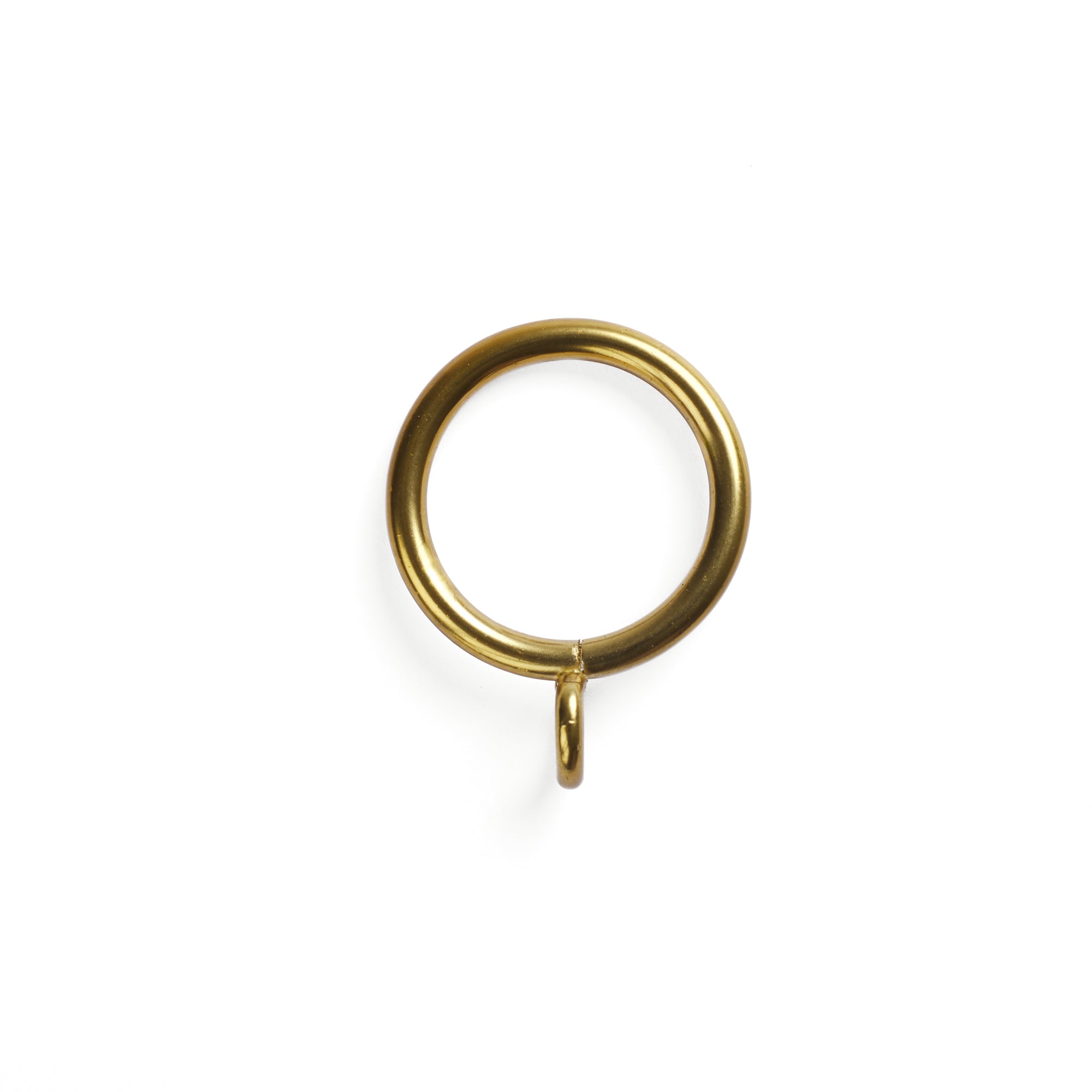 Single Gold Tonic Living café rod ring without curtain clip.