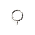 Single Pewter Tonic Living café rod ring without curtain clip.
