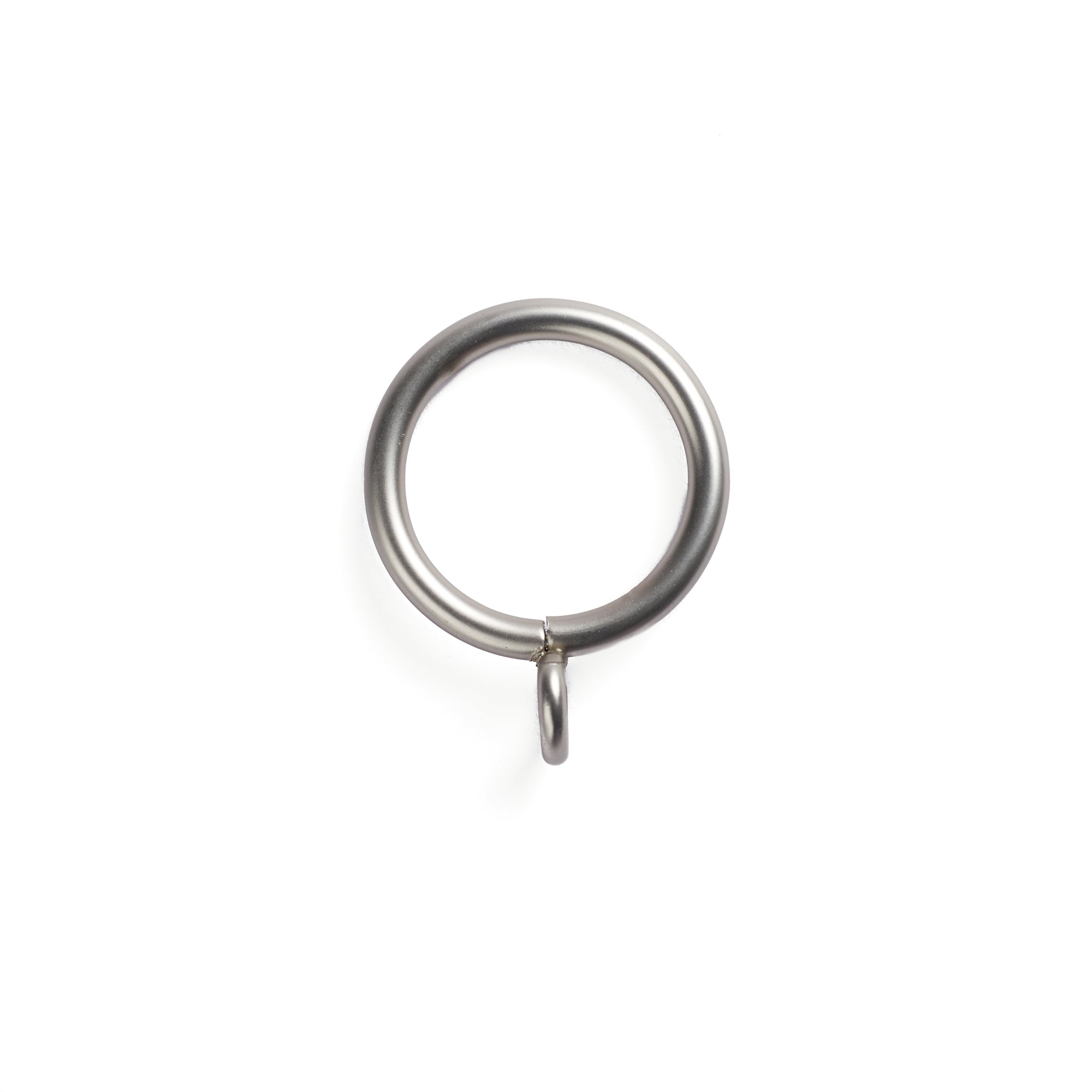 Single Pewter Tonic Living café rod ring without curtain clip.
