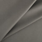 Tonic Living Smythe Faux Leather Fabric in Charcoal, a deep charcoal high-performance upholstery fabric with a natural leather look.