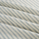 Tonic Living Somerset Stripe Sky Blue fabric shown with soft movement highlighting light blue vertical stripe.