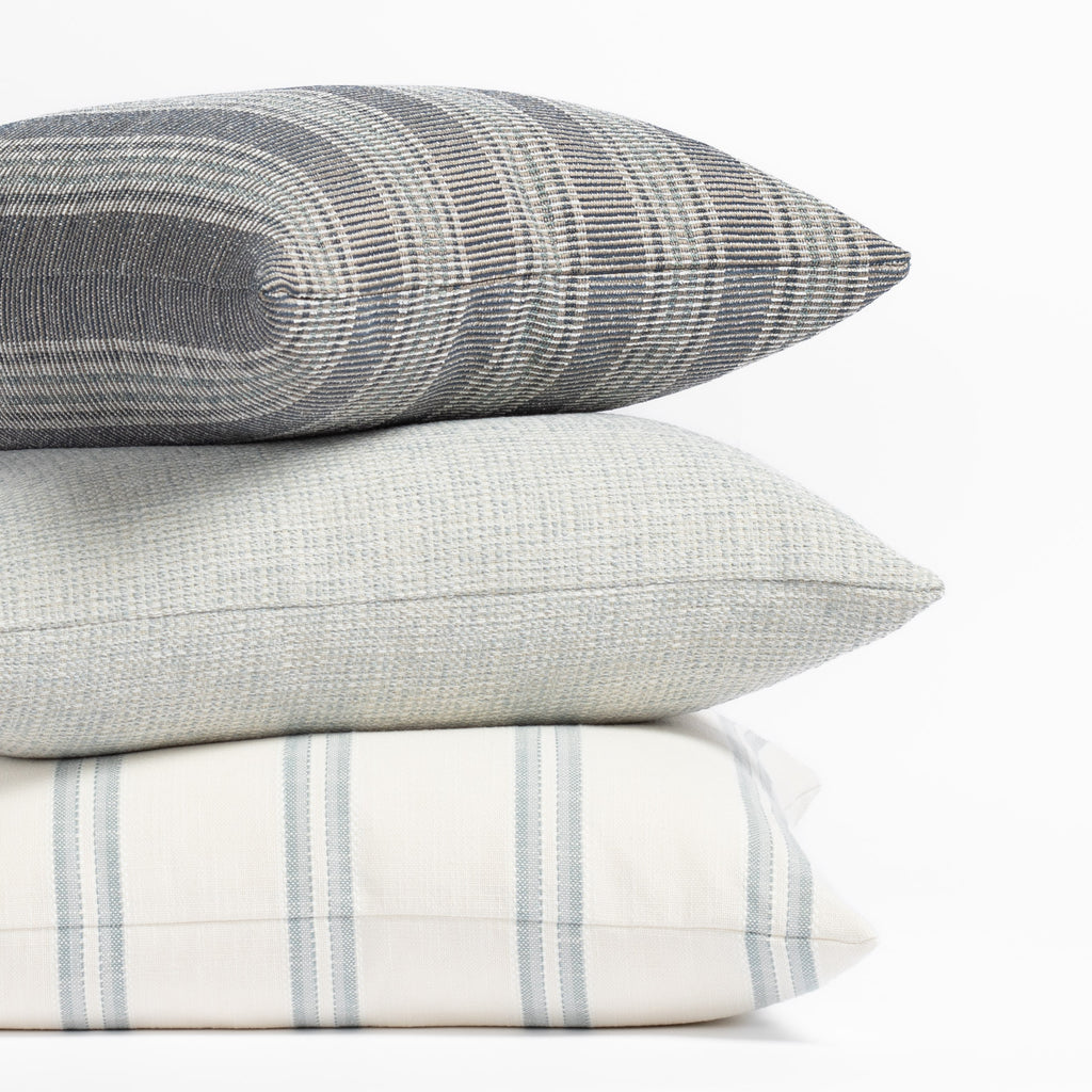 Tonic Living costal watery blue throw pillows 