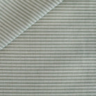 Tap Moss Sunbrella Outdoor Fabric from Tonic Living, a sage green and off-white upholstery fabric with a classic ticking stripe pattern.