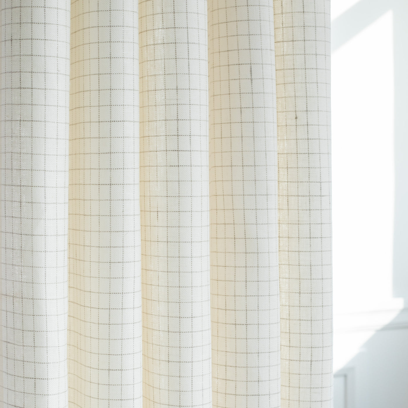 Windowpane Linen, Stone – Tonic Living