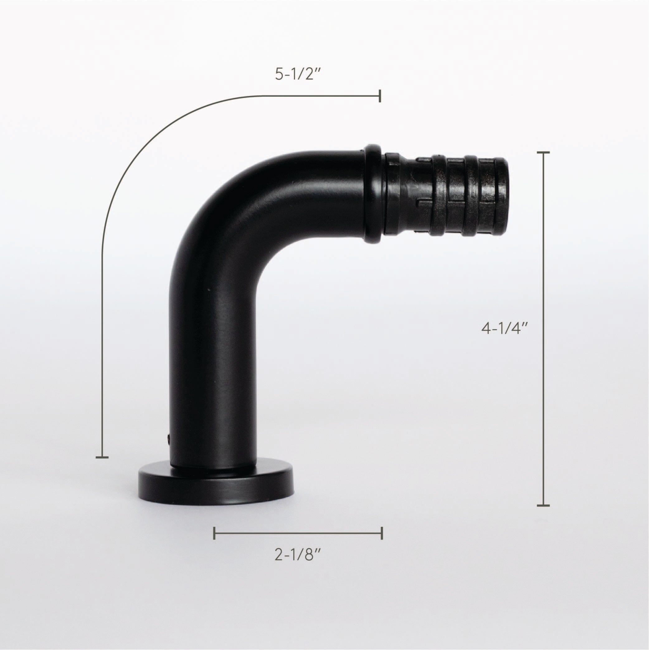 French return bracket dimensions