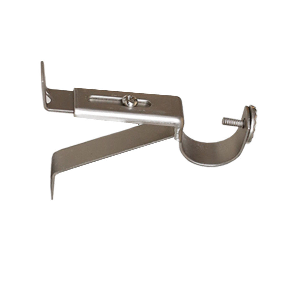 Pewter wall bracket drapery hardware from Tonic Living