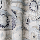 Majorca Fabric, Smoke, a grey sea floral print Ellen Degeneres from Tonic Living