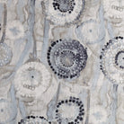 Majorca Fabric in Smoke by Ellen Degenres, a watery grey and blue floral from Tonic Living