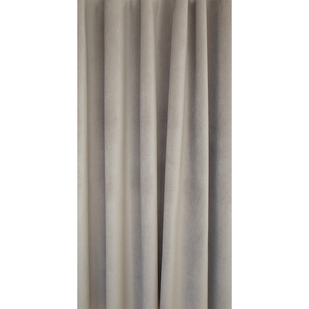 Mason Velvet Mushroom, a warm grey velvet from Tonic Living