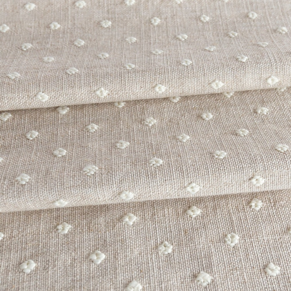 Mila Dot Fabric, Flax – Tonic Living