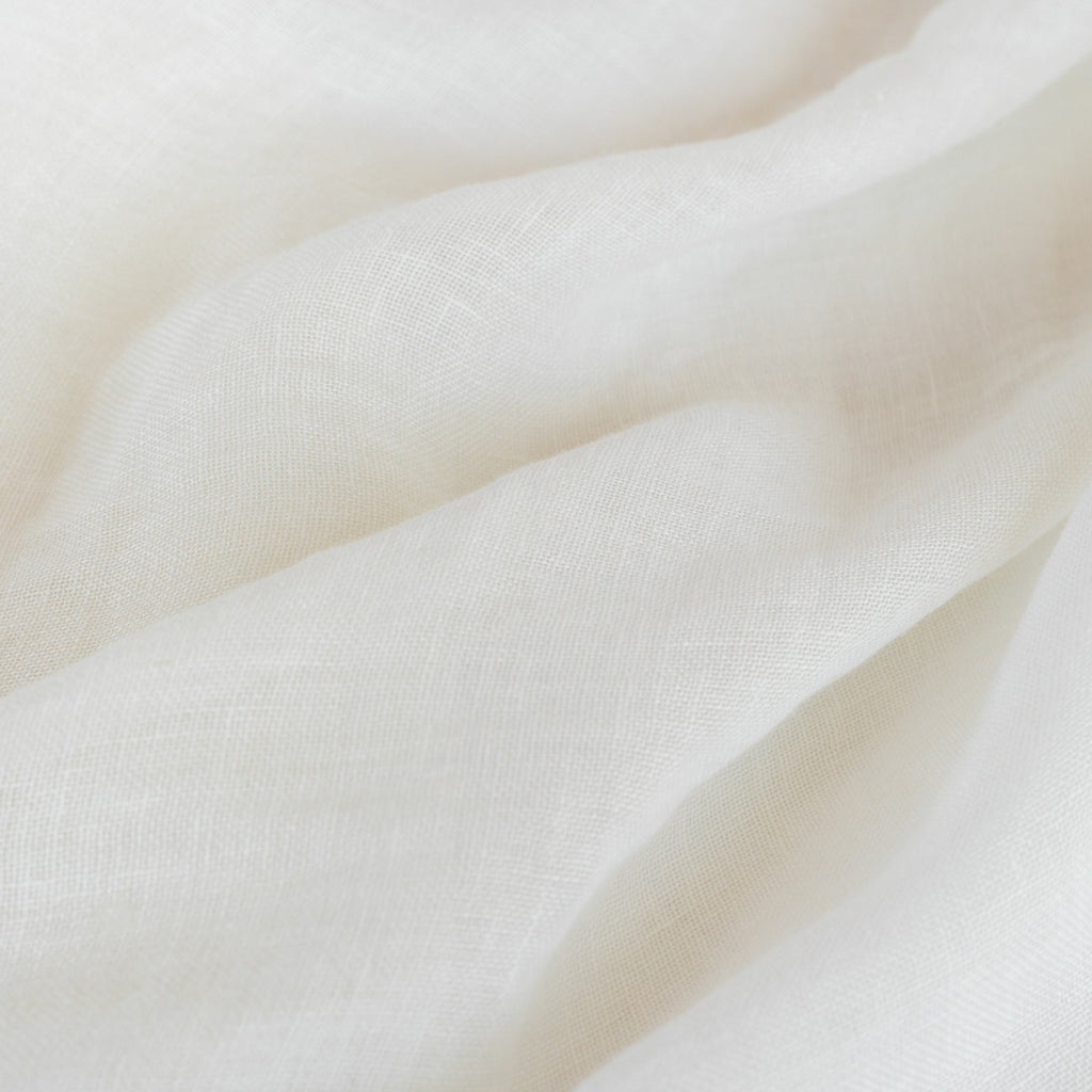 Andre Sheer Linen Marble Cream drapery fabric : view 4