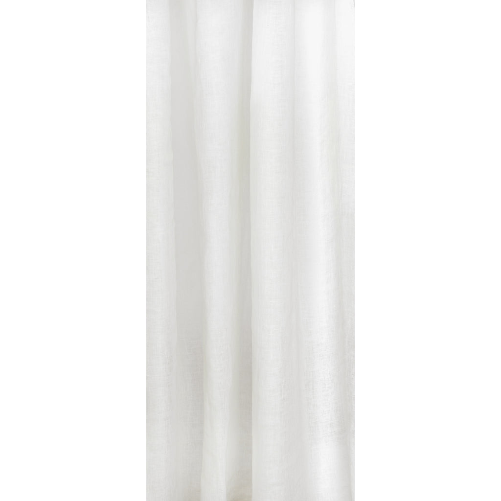 Andre Sheer Linen Marble Cream drapery fabric : view 6