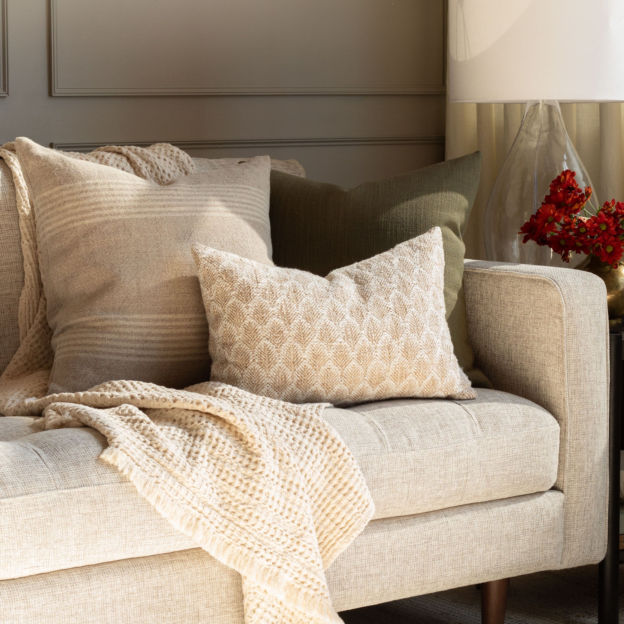 Accent pillow case baby burlap outdoor 2025