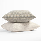 neutral modern graphic patterned throw pillows from Tonic Living