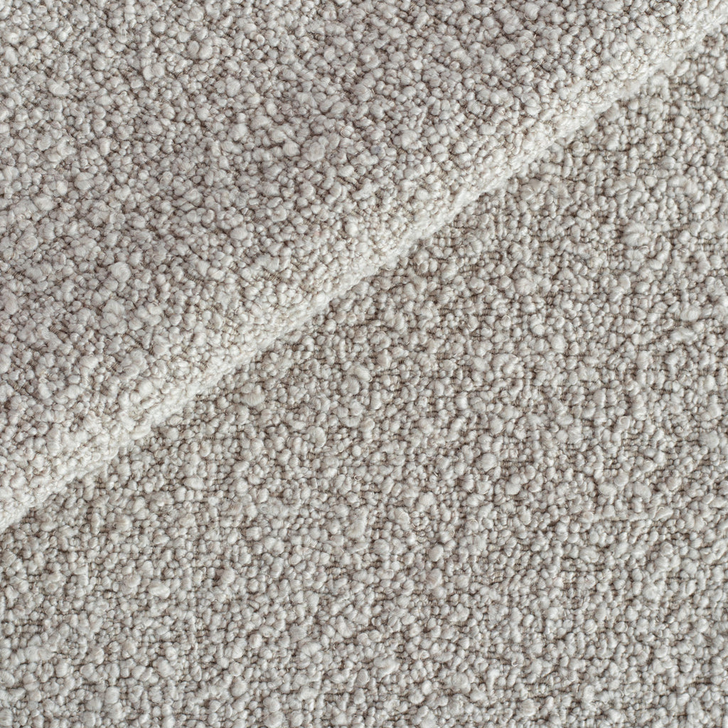 Cambie Silver Mink, a mid grey boucle home decor fabric : view 4