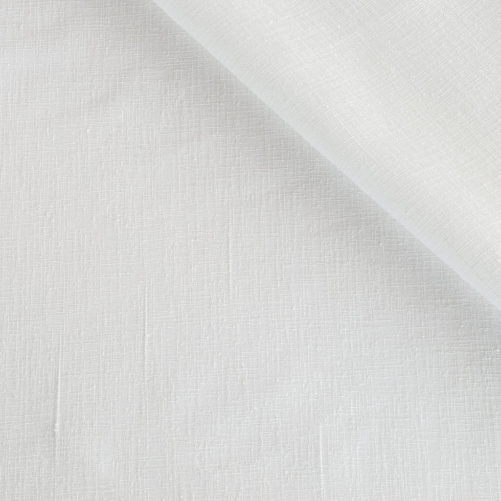 Della Sheer White drapery curtain fabric : view 3