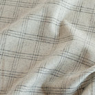 Dorset light grey plaid home decor fabric from tonic living