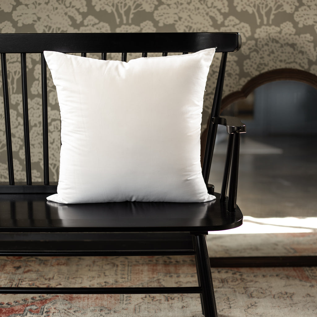 Faux down plush microfiber pillow insert from Tonic Living