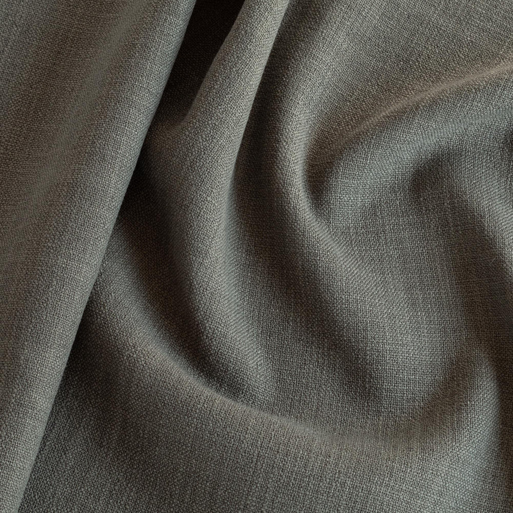 Grange Fabric Graphite, a deep charcoal grey upholstery fabric from Tonic Living