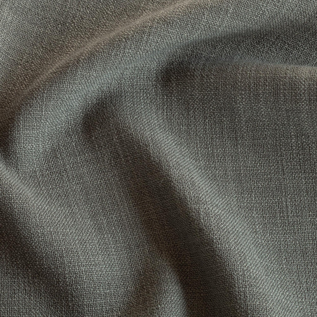 a grey upholstery fabric with crypton stain resistant finish