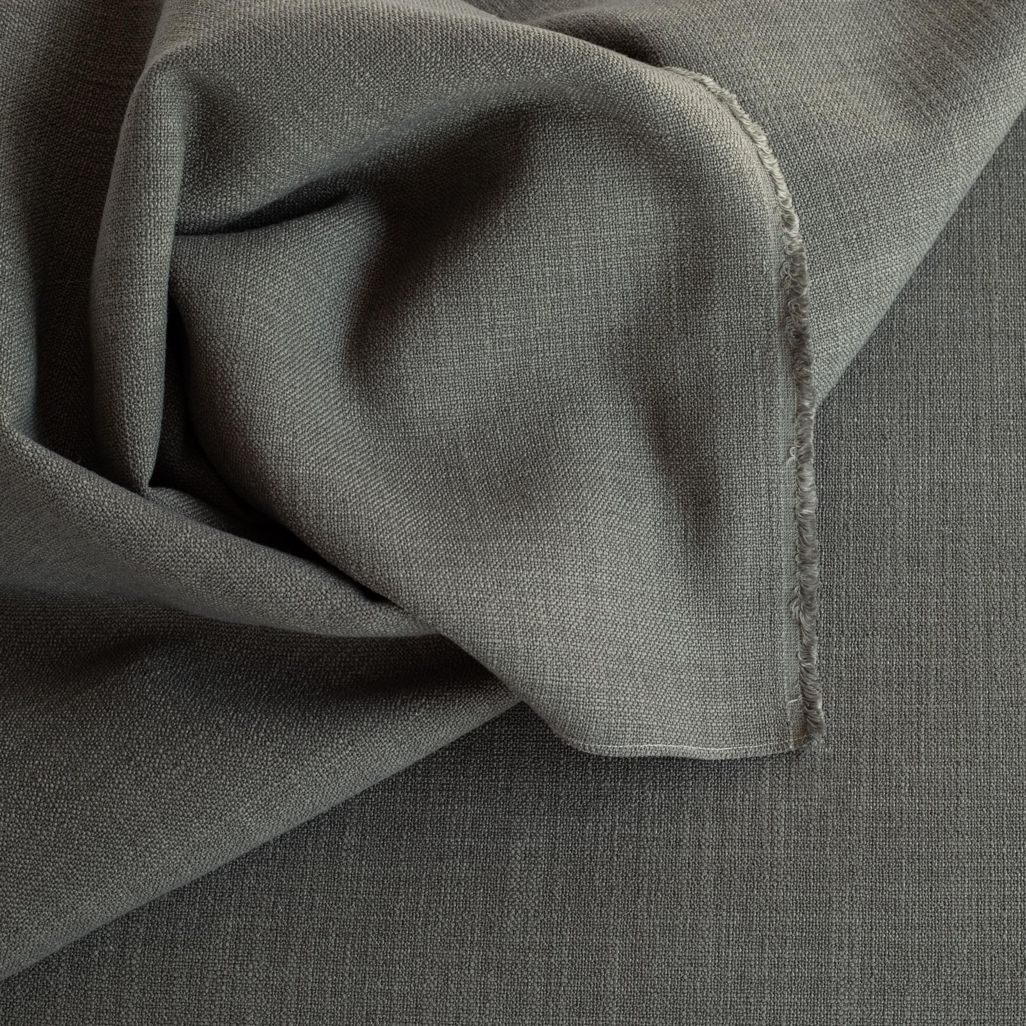 a dark grey high performance upholstery fabric