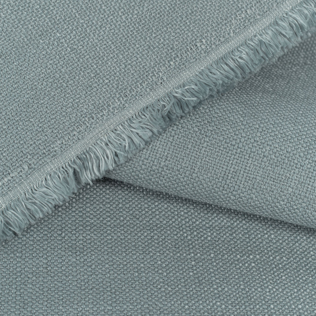 Grange Fabric Seaspray, a watery blue high performance upholstery fabric : close up view 3