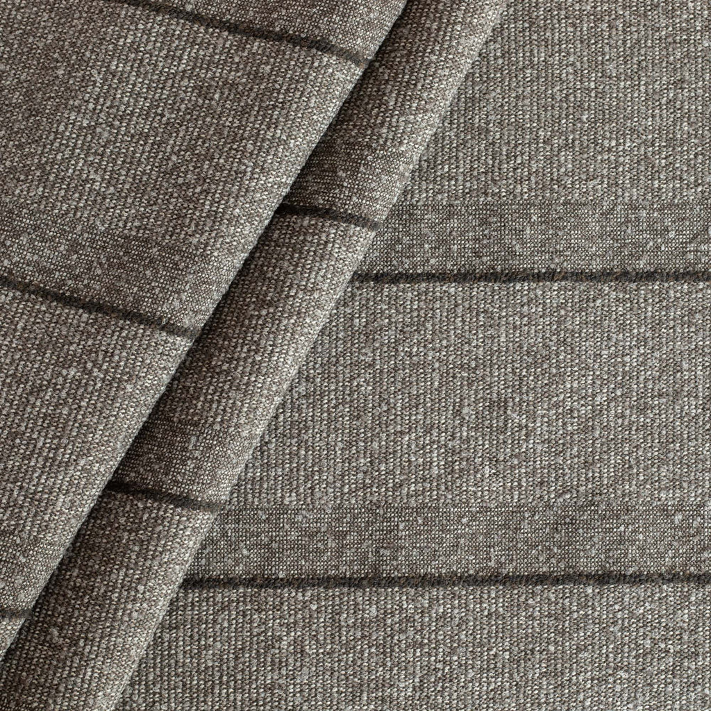 a textured tonal grey stripe tonic living upholstery fabric