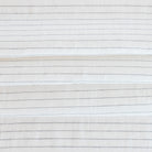 Hudson cream white and black stripe linen blend drapery fabric : view 4
