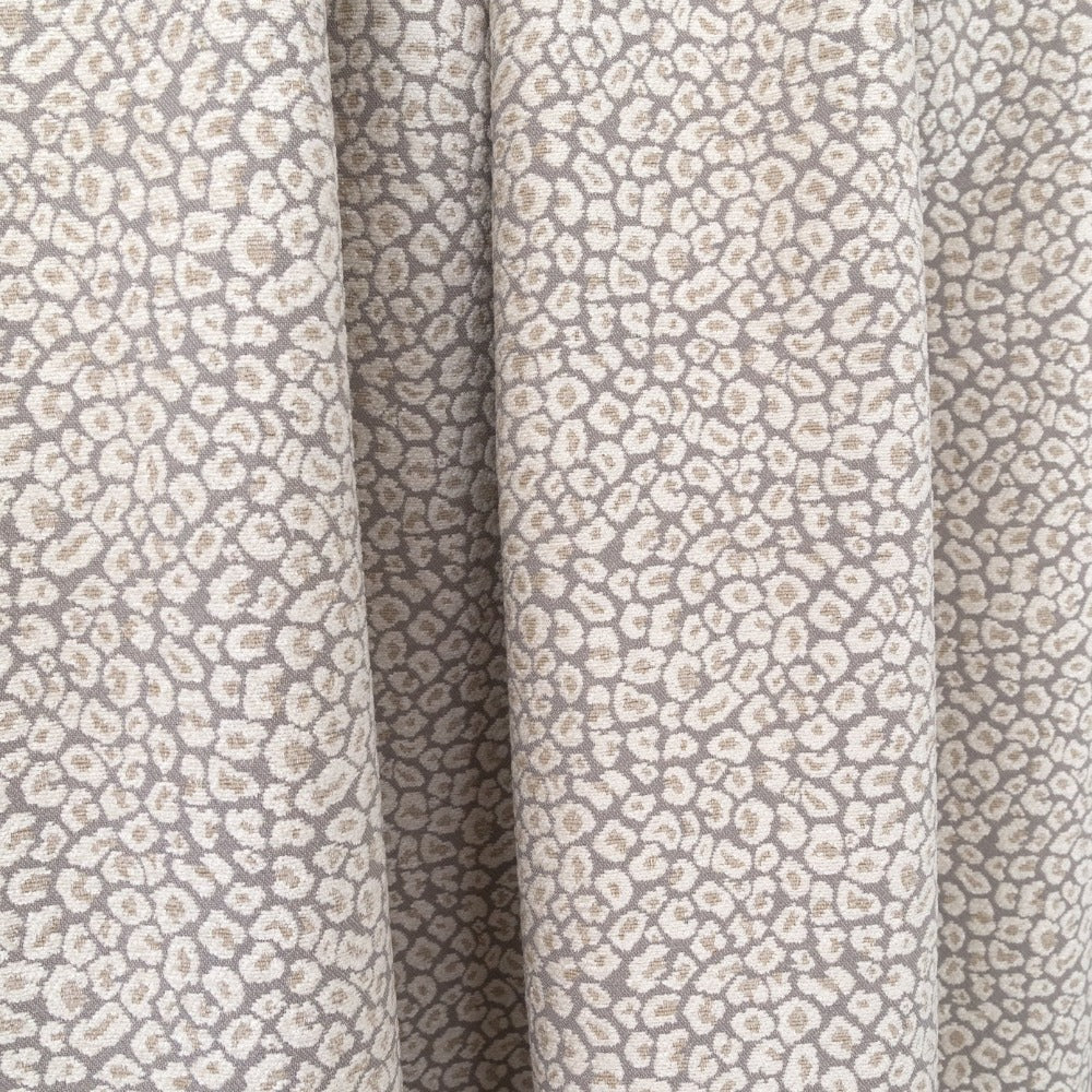 Jackie Fabric, Spots a taupe grey leopard fabric from Tonic Living