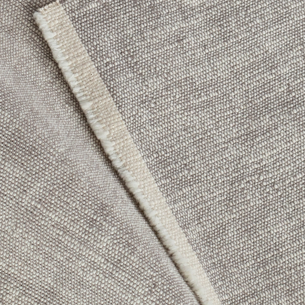 Kingham Cobblestone grey taupe linen cotton home decor fabric : view 3