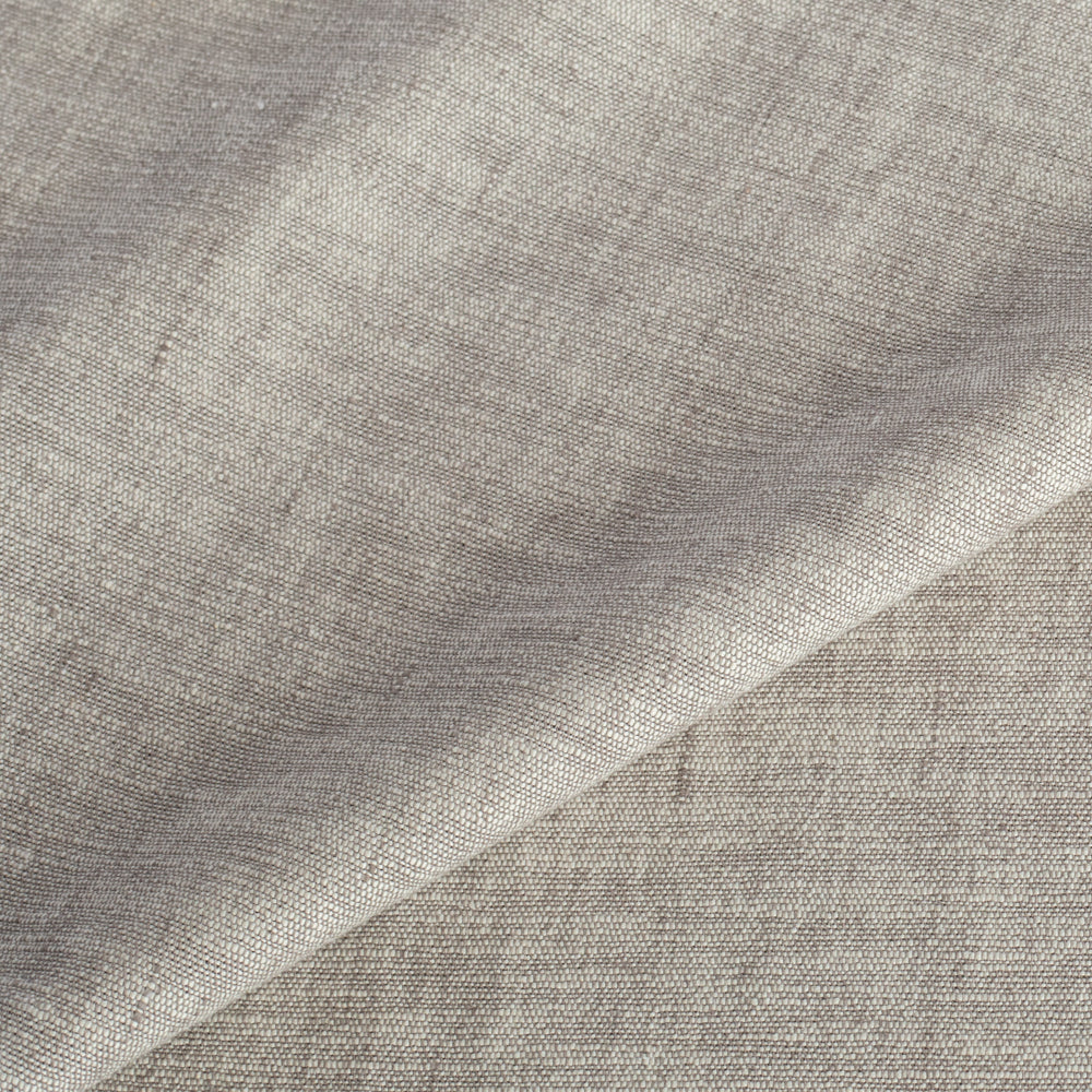 Kingham Cobblestone grey taupe linen cotton home decor fabric : view 4