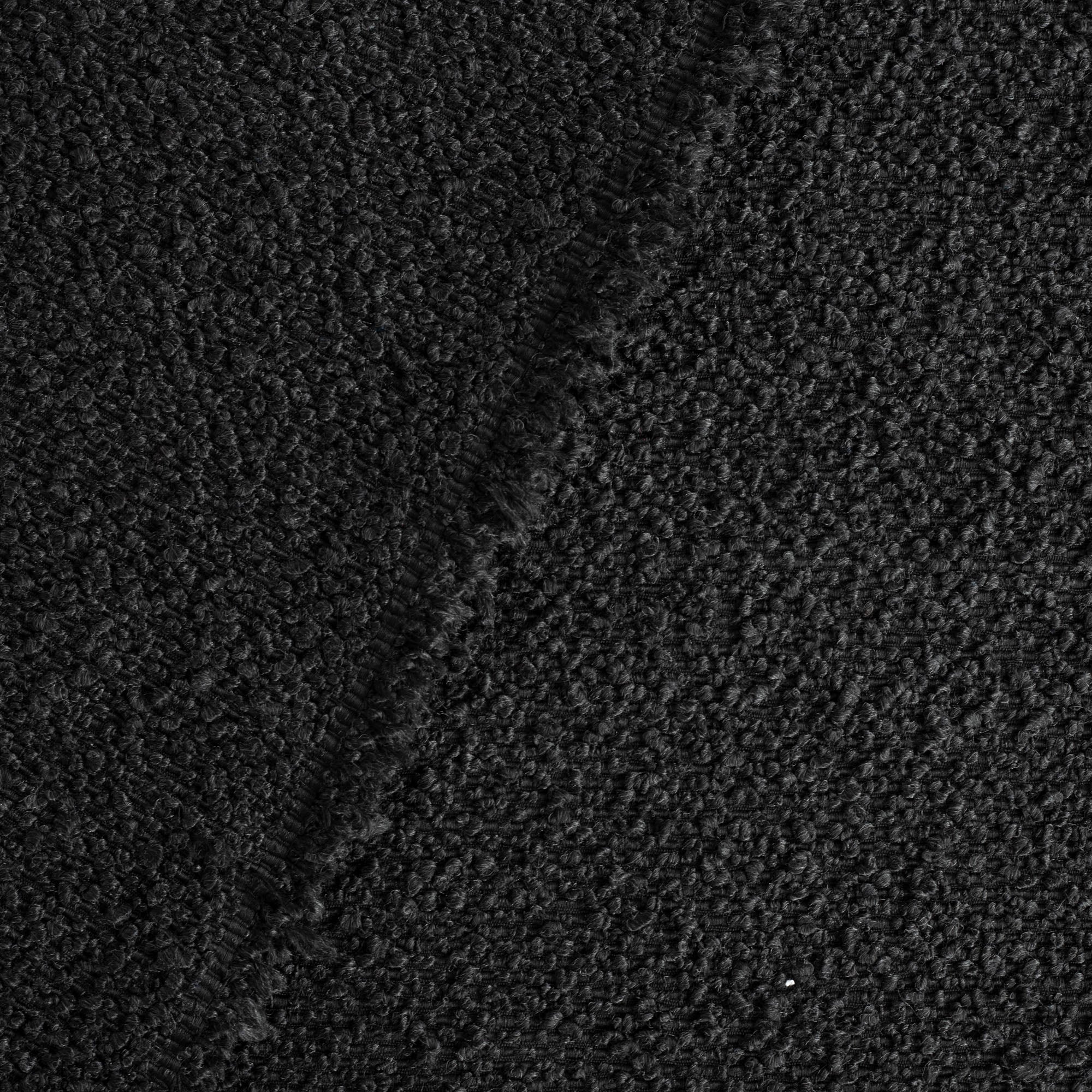 Maddox Iron, a black boucle upholstery fabric : view 4