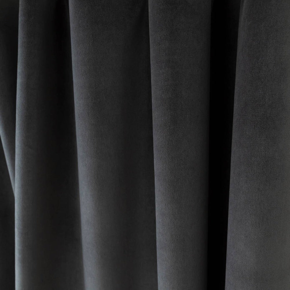 Mason Velvet, Shale- A deep grey soft velvet from Tonic Living