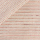 Misto Coral Blush, a light pink and light tan horizontal striped Crypton Home performance fabric