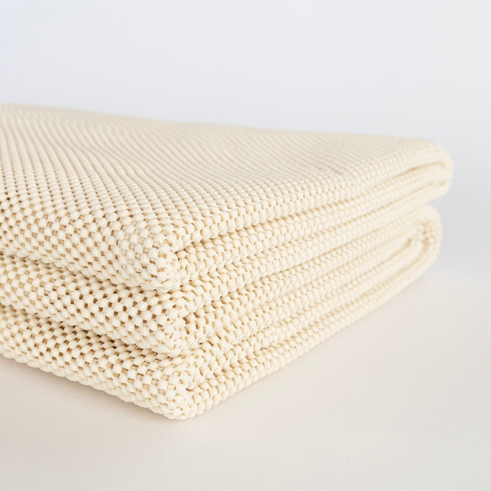 Ojai Wheat Loom Knotted Cotton Rug (Dash & Albert) Tonic Living