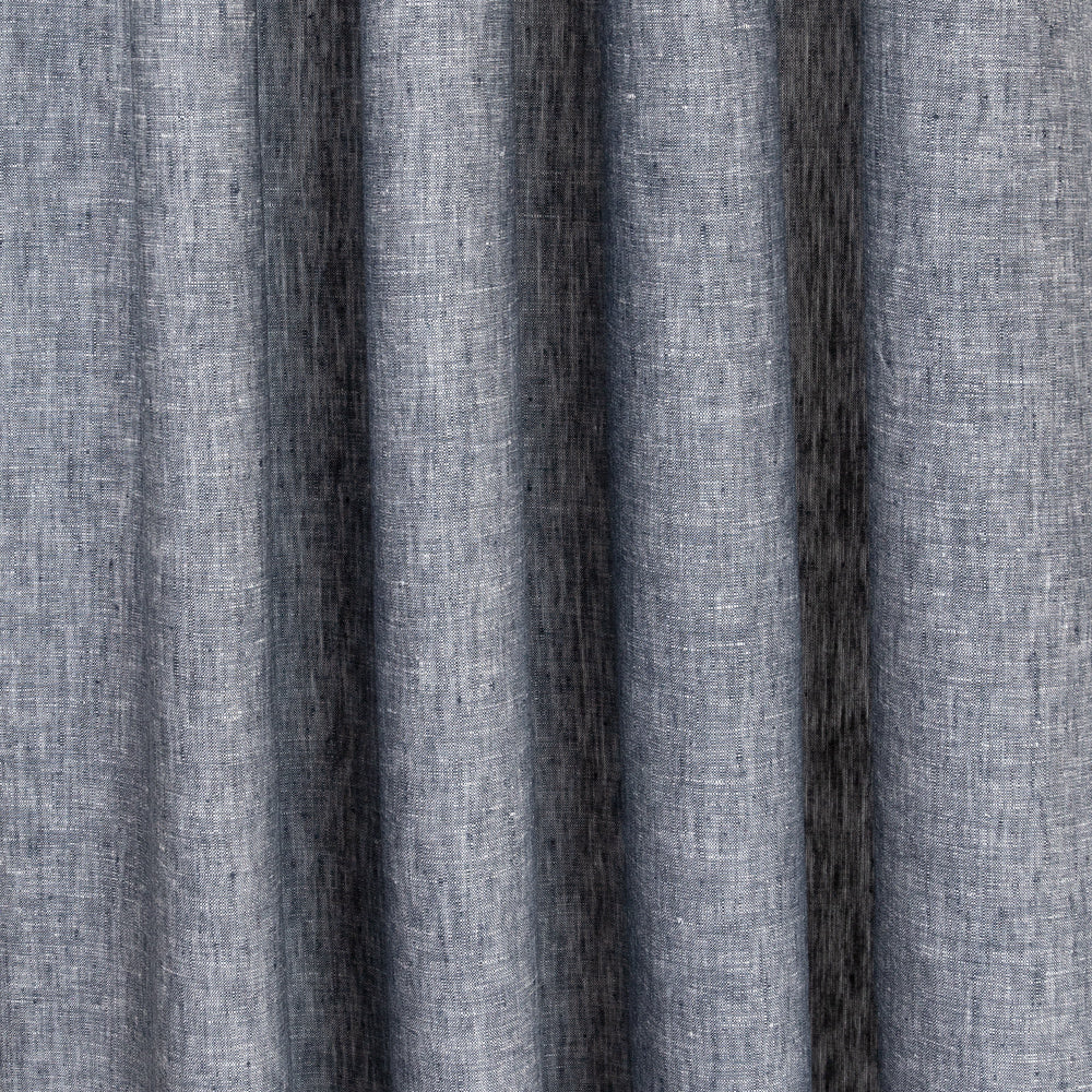 Normandy denim blue lightweight linen fabric from Tonic Living