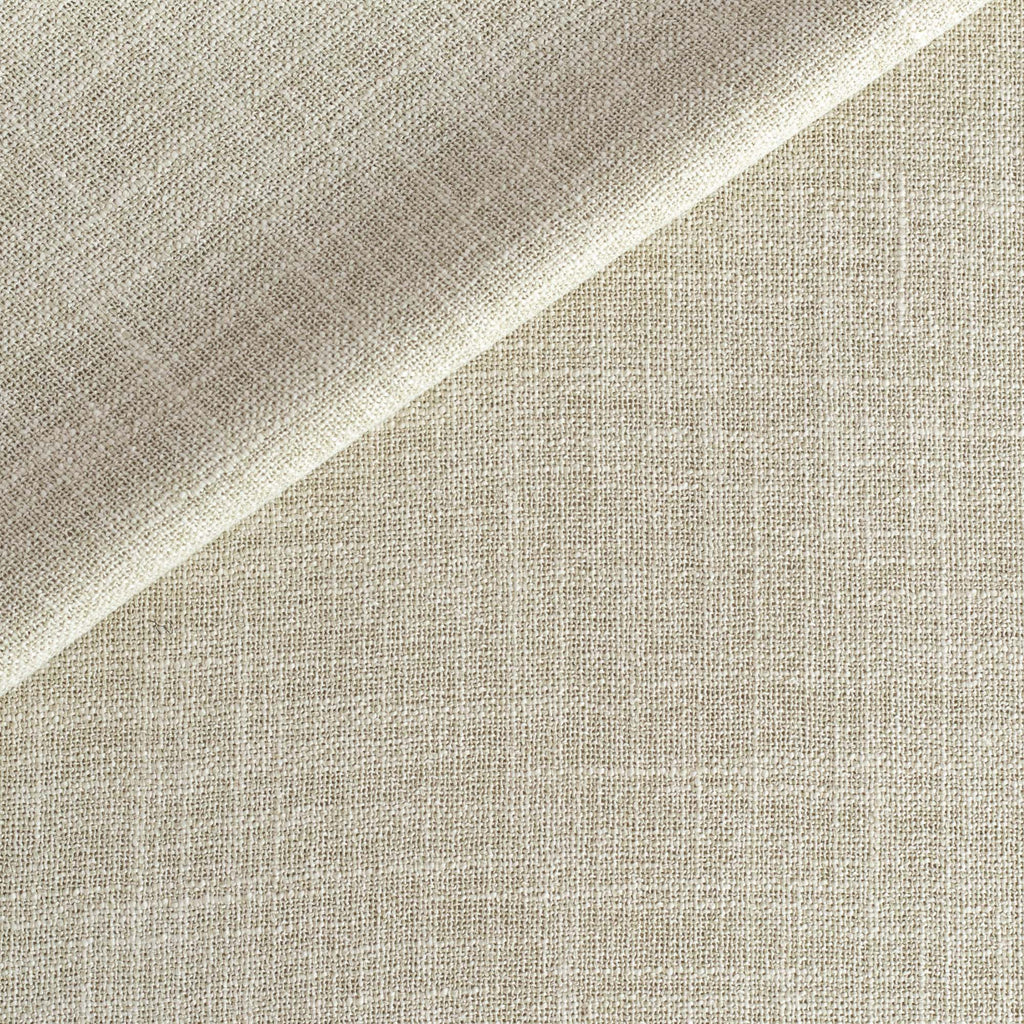 Peyton Sandstone, a sandy beige semi-sheer drapery fabric : view 6