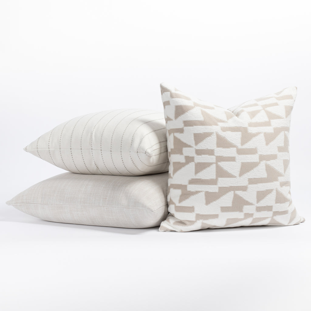 modern neutral pillows from Tonic living