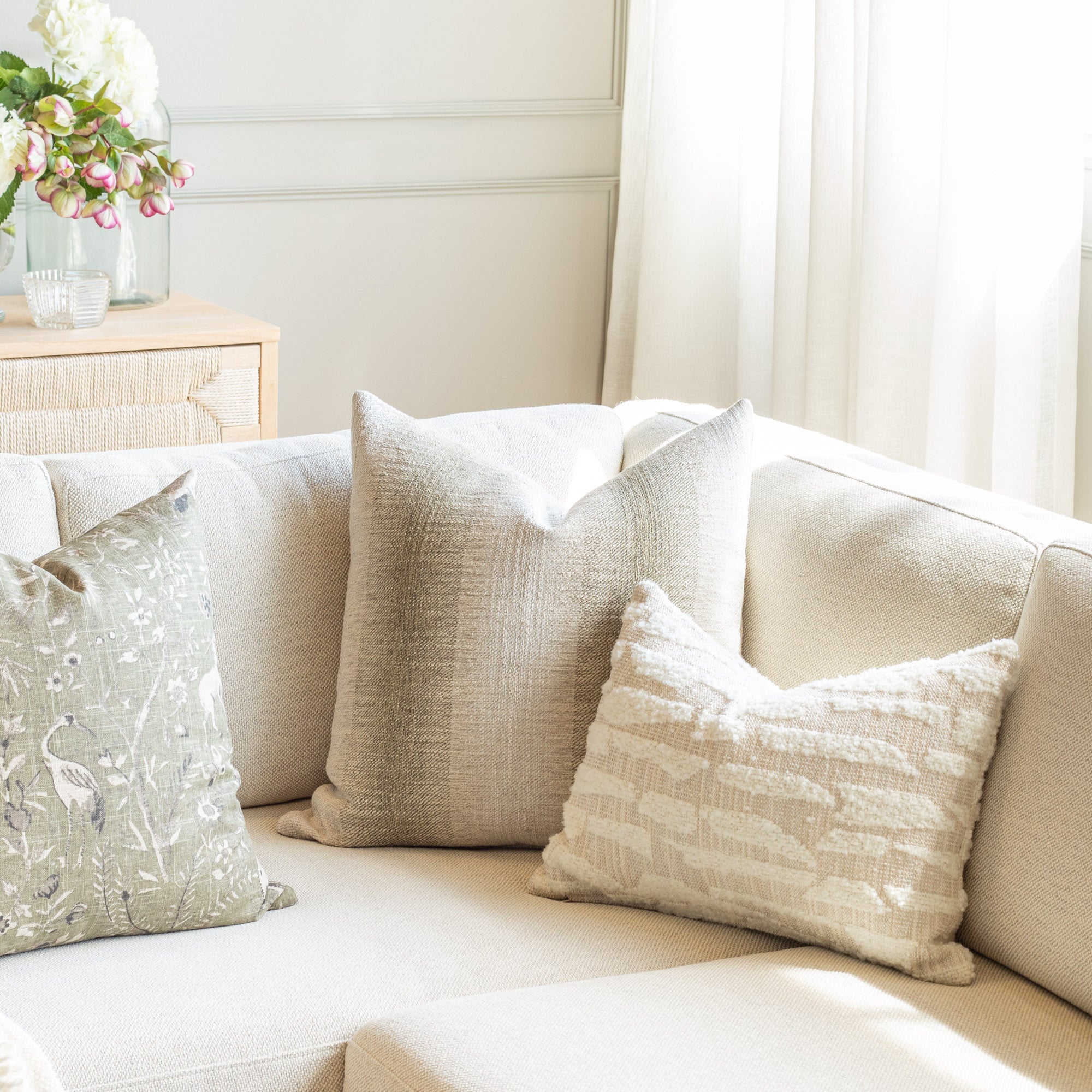 Pyla 14x20 Lumbar Pillow Pearl With Insert