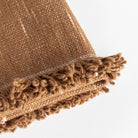 Rafael Cork, a rusty cork cotton throw blanket : view 4