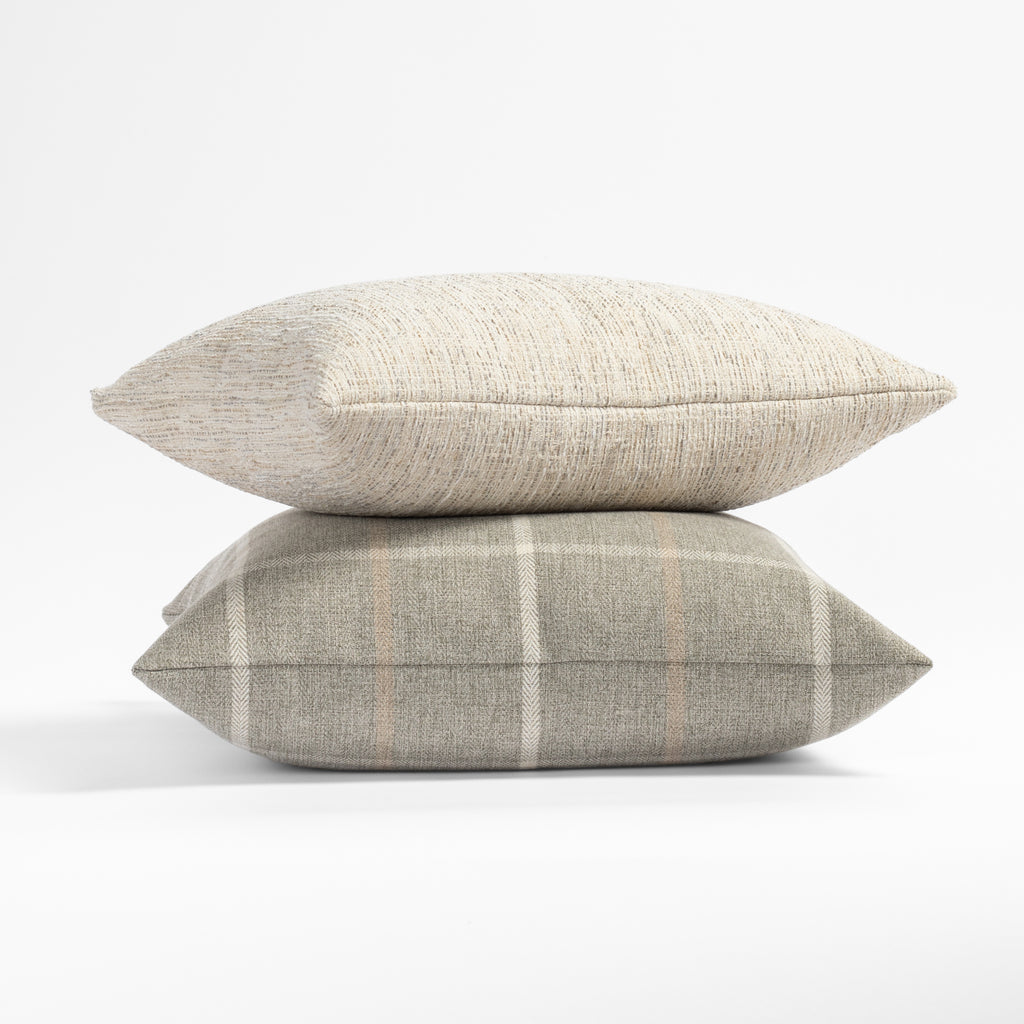 cream and grey modern designer tonic living throw pillows